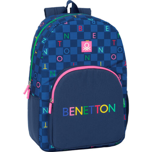 Mochila Adapt.carro Benetton &Quot;Damero&Quot;