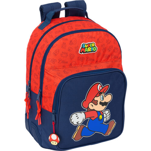 Mochila Doble Adapt.carro Super Mario &Quot;Trick&Quot;