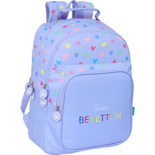 Mochila Doble Adapt.carro Benetton &Quot;Lila&Quot;