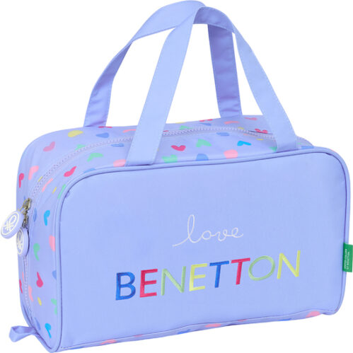 Neceser Rectangular Benetton &Quot;Lila&Quot;