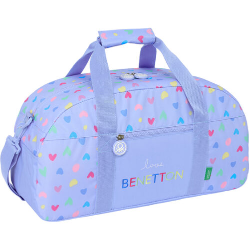 BOLSA DEPORTE BENETTON "LILA"