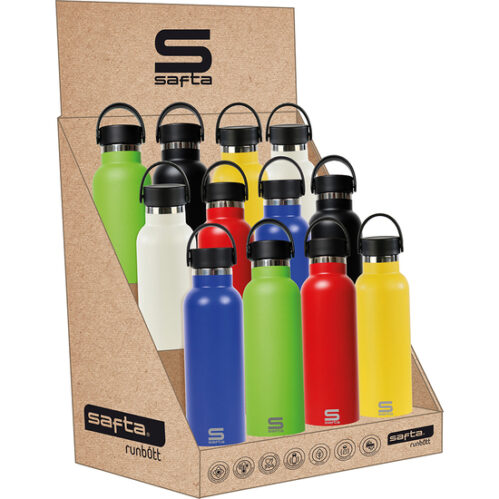 Expositor Botellas Metal 600Ml Safta Colores