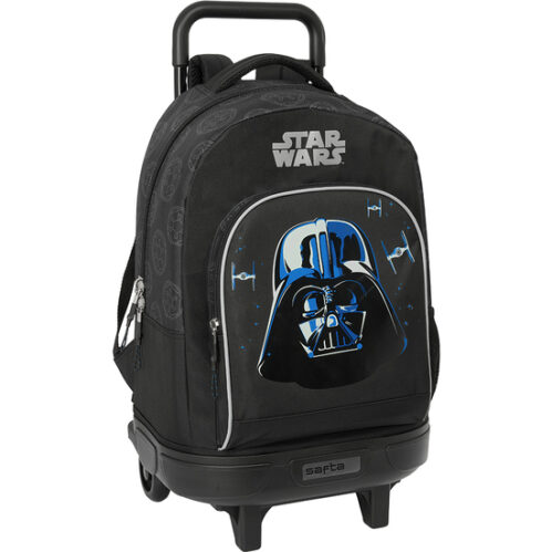 MOCHILA GDE. C/RUEDAS COMPACT EXT.SIMPLE STAR WARS "REBELLION"