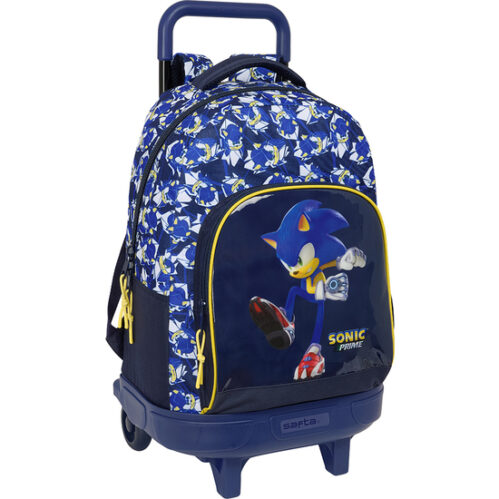 Mochila Gde. C/Ruedas Compact Extraible Sonic &Quot;City&Quot;