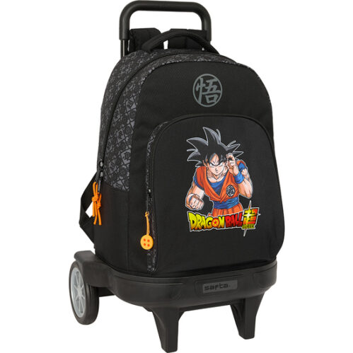 MOCHILA GDE. C/RUEDAS COMPACT EVOL. EXT. DRAGON BALL "COMBAT"