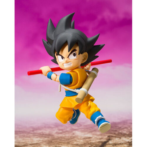 FIGURA S.H FIGUARTS SON GOKU DAIMA DRAGON BALL 7CM - Image 4