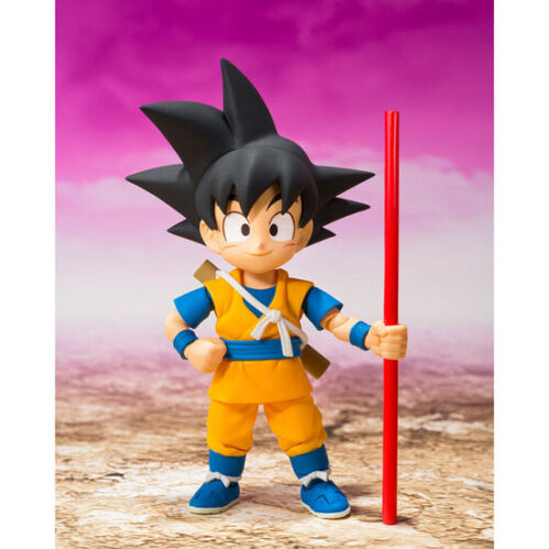 FIGURA S.H FIGUARTS SON GOKU DAIMA DRAGON BALL 7CM - Image 5