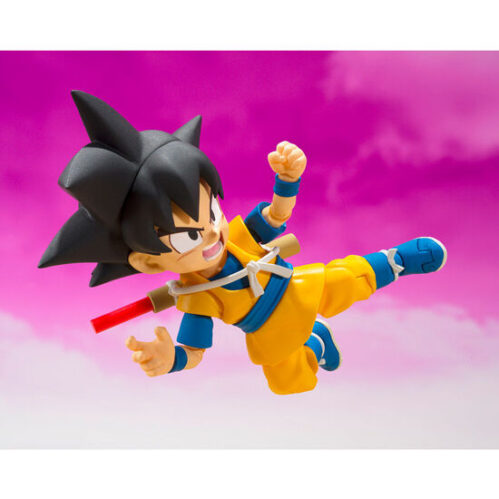 FIGURA S.H FIGUARTS SON GOKU DAIMA DRAGON BALL 7CM - Image 3