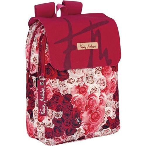 MOCHILA ROSAS 42CM