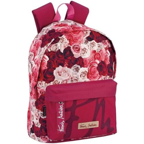 MOCHILA ROSAS 42CM