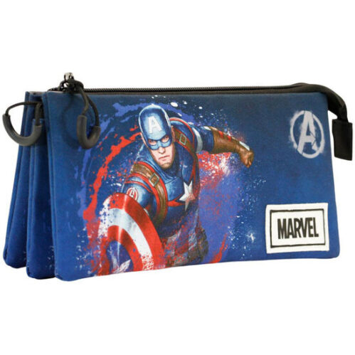 Portatodo Full Capitan America Marvel Triple