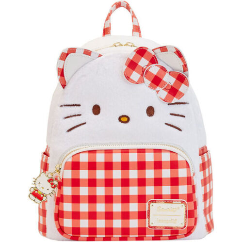 Mochila Gingham Hello Kitty Sanrio Loungefly 26Cm