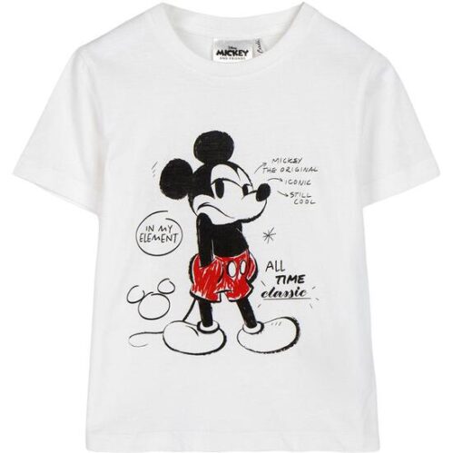 Camiseta Corta Single Jersey Mickey